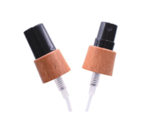 Bamboo - ring spray nozzle (20/410 neck)—ideal for bulk eco - friendly skincare bottle production. Wholesale inquiries open