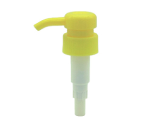 “Factory - direct 28/410 yellow dispenser pump | 5,000 - hour aging test passed, used by 30+ beauty startups for bulk orders