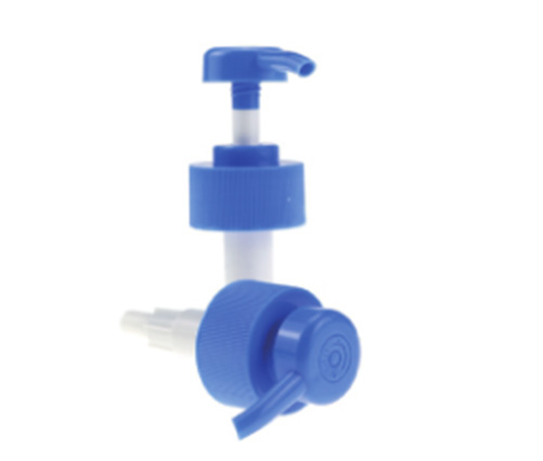 Factory - made 38/410 blue dispenser pump, designed for large - scale wholesale orders. Reliable quality for cosmetic and household brands.