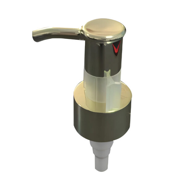 24/410 makeup remover pump, ideal for bulk cosmetic packaging of cleansing products. Durable design for skincare brands.