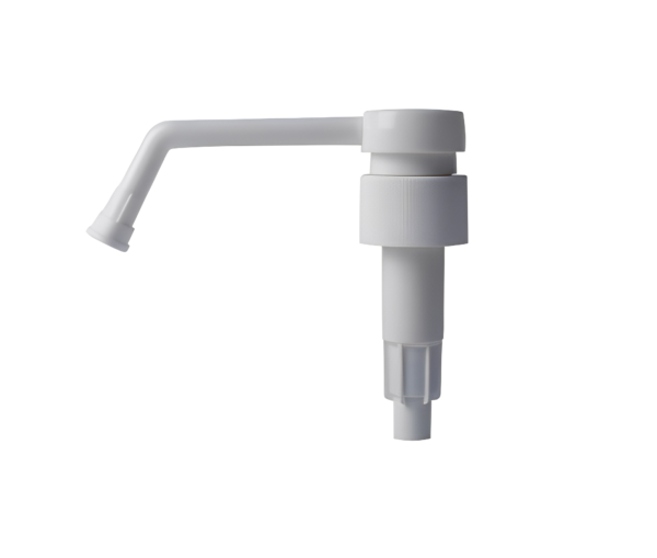 Long - Nozzle 3 - Hole Spray Pump | For Medical & Cleaning Bottles White spray pump with extended tube for hard - to - reach areas, perfect for sanitizer applications
