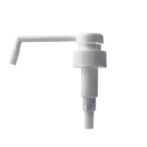 White spray pump with extended tube for hard - to - reach areas, perfect for sanitizer applications
